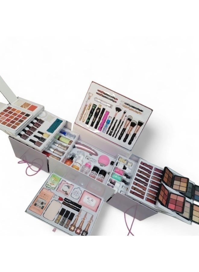 MISS PRETTY Professional All-in-One Makeup Kit- Comprehensive Beauty Box - Image 2
